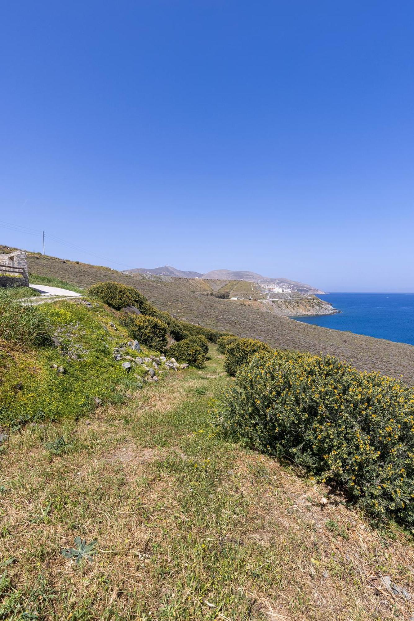 Aegean View - Seaside Apartment In Syros Азолимнос Екстериор снимка