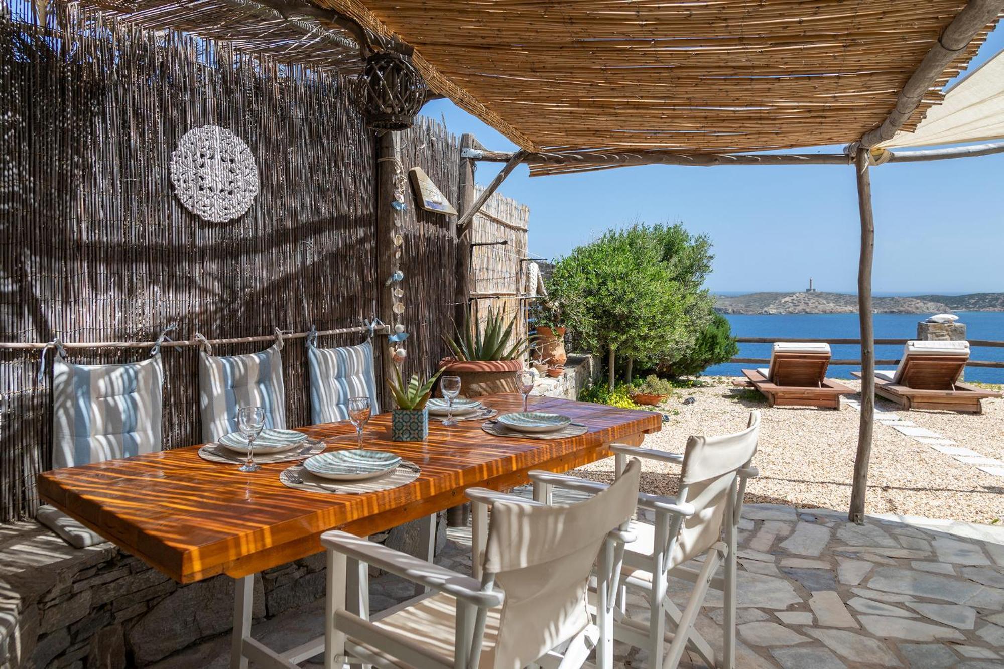 Aegean View - Seaside Apartment In Syros Азолимнос Екстериор снимка
