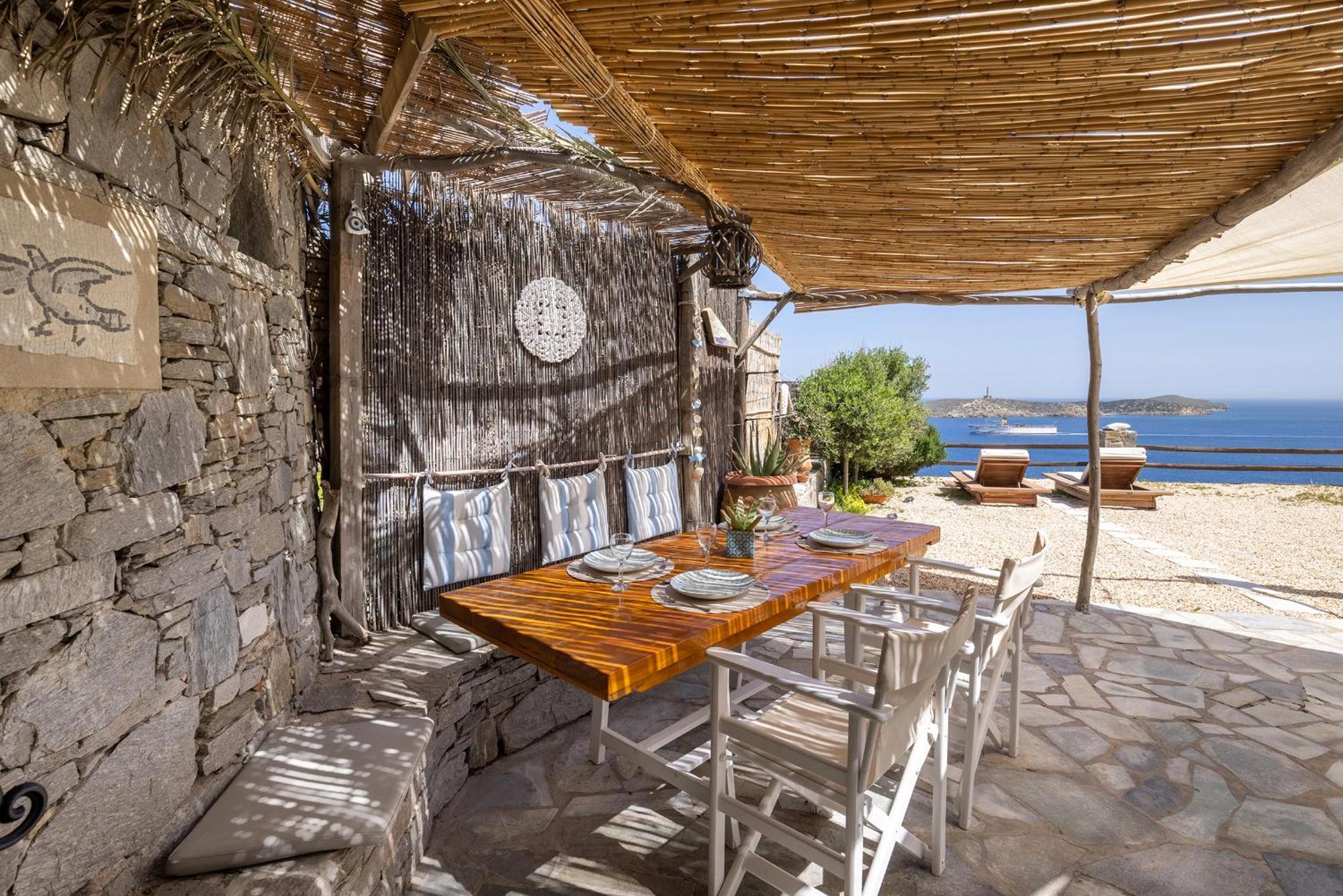 Aegean View - Seaside Apartment In Syros Азолимнос Екстериор снимка