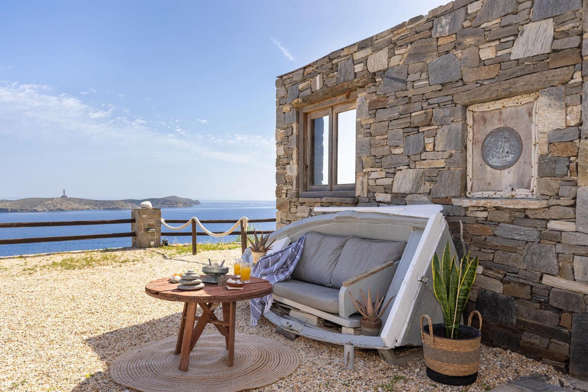 Aegean View - Seaside Apartment In Syros Азолимнос Екстериор снимка
