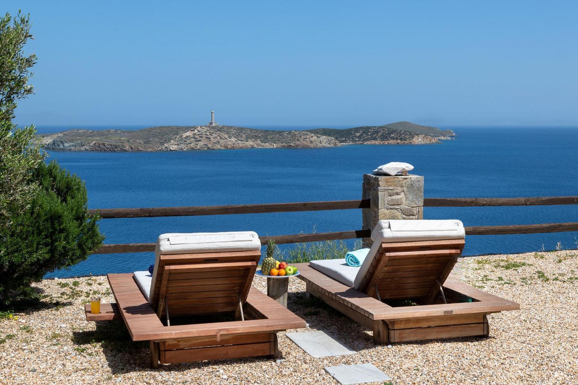 Aegean View - Seaside Apartment In Syros Азолимнос Екстериор снимка