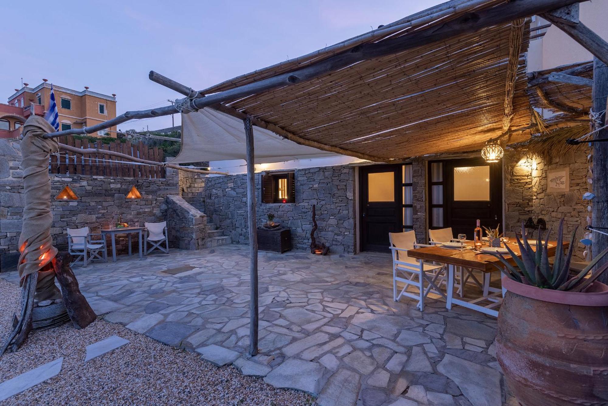 Aegean View - Seaside Apartment In Syros Азолимнос Екстериор снимка