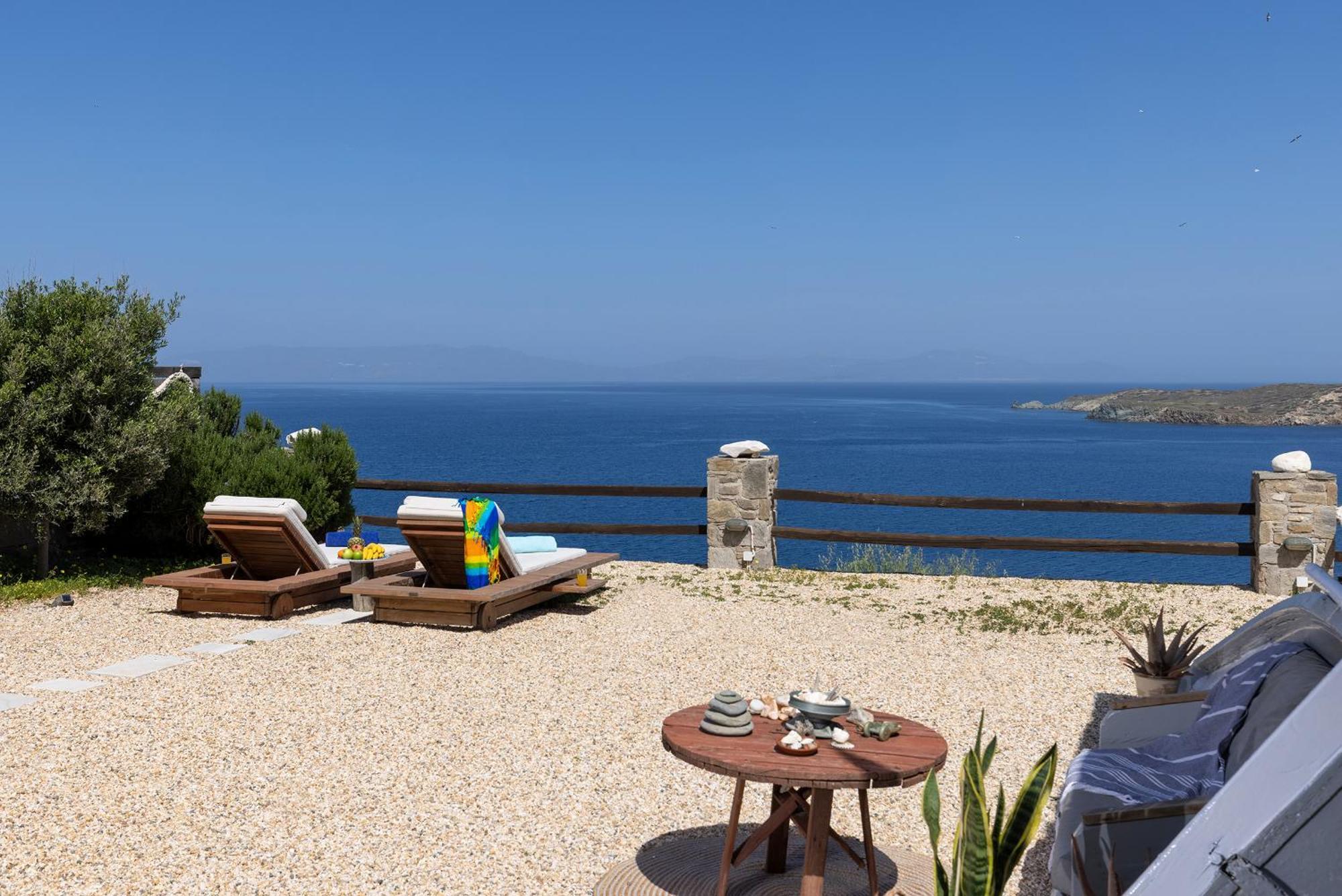 Aegean View - Seaside Apartment In Syros Азолимнос Екстериор снимка