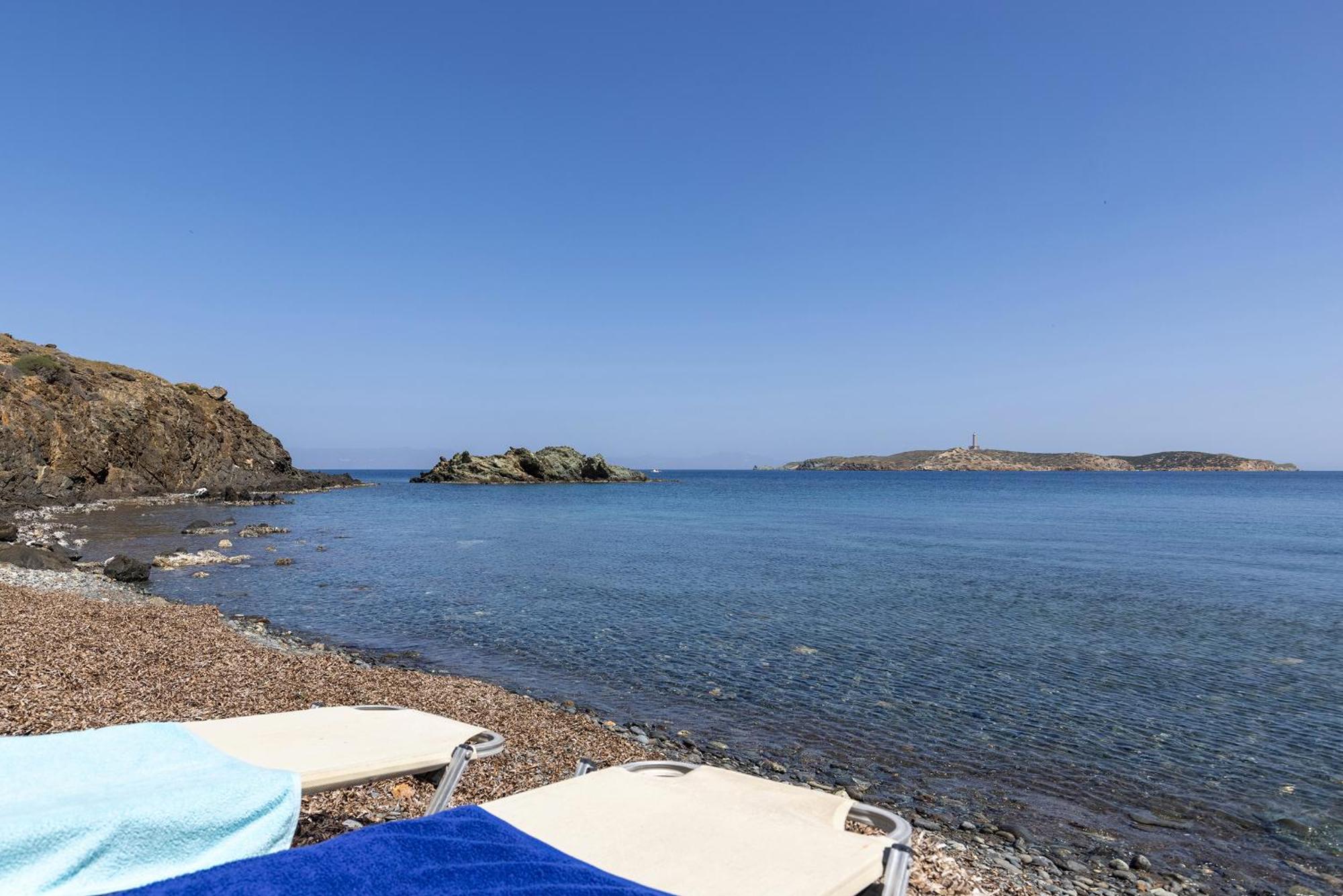 Aegean View - Seaside Apartment In Syros Азолимнос Екстериор снимка