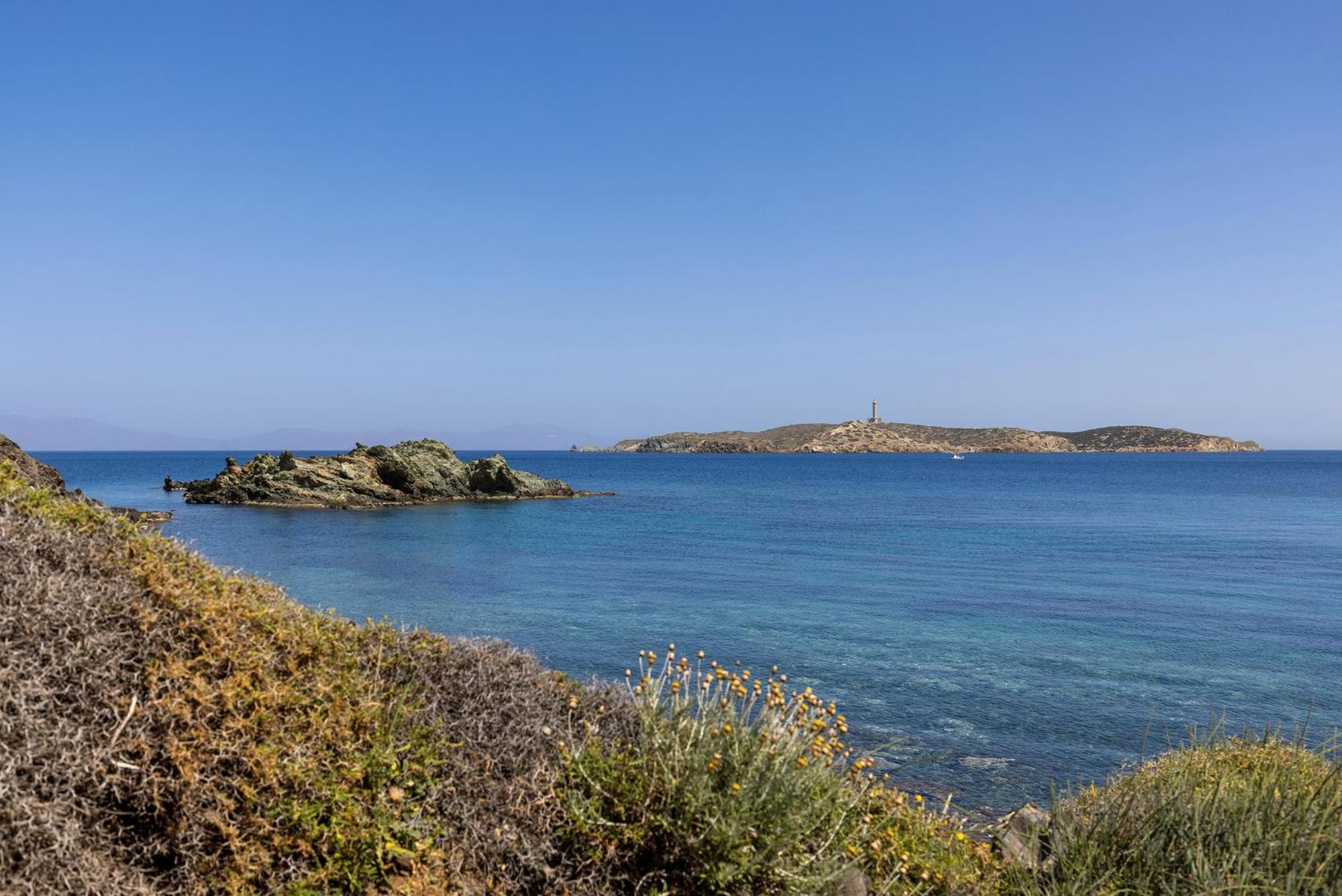 Aegean View - Seaside Apartment In Syros Азолимнос Екстериор снимка