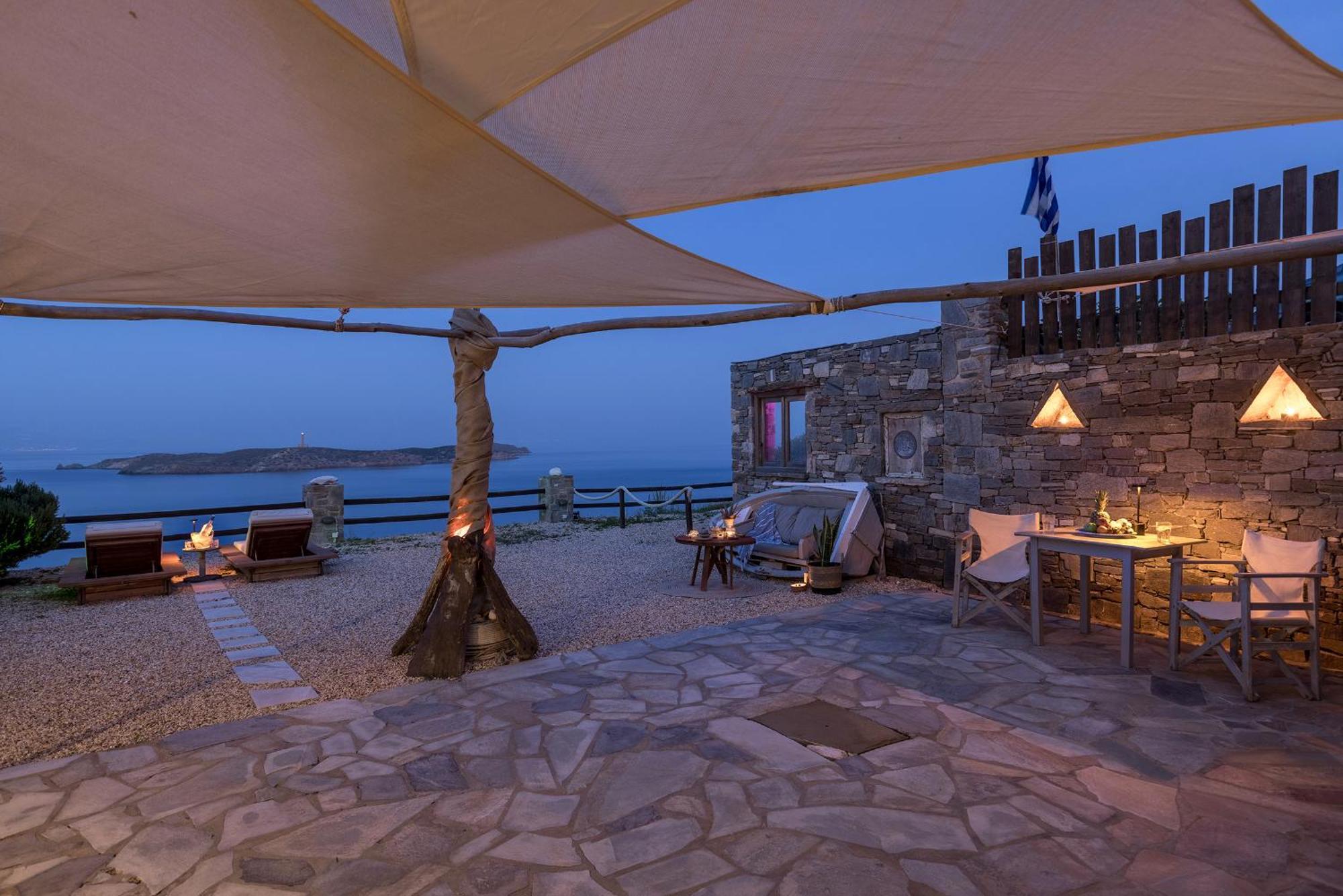 Aegean View - Seaside Apartment In Syros Азолимнос Екстериор снимка