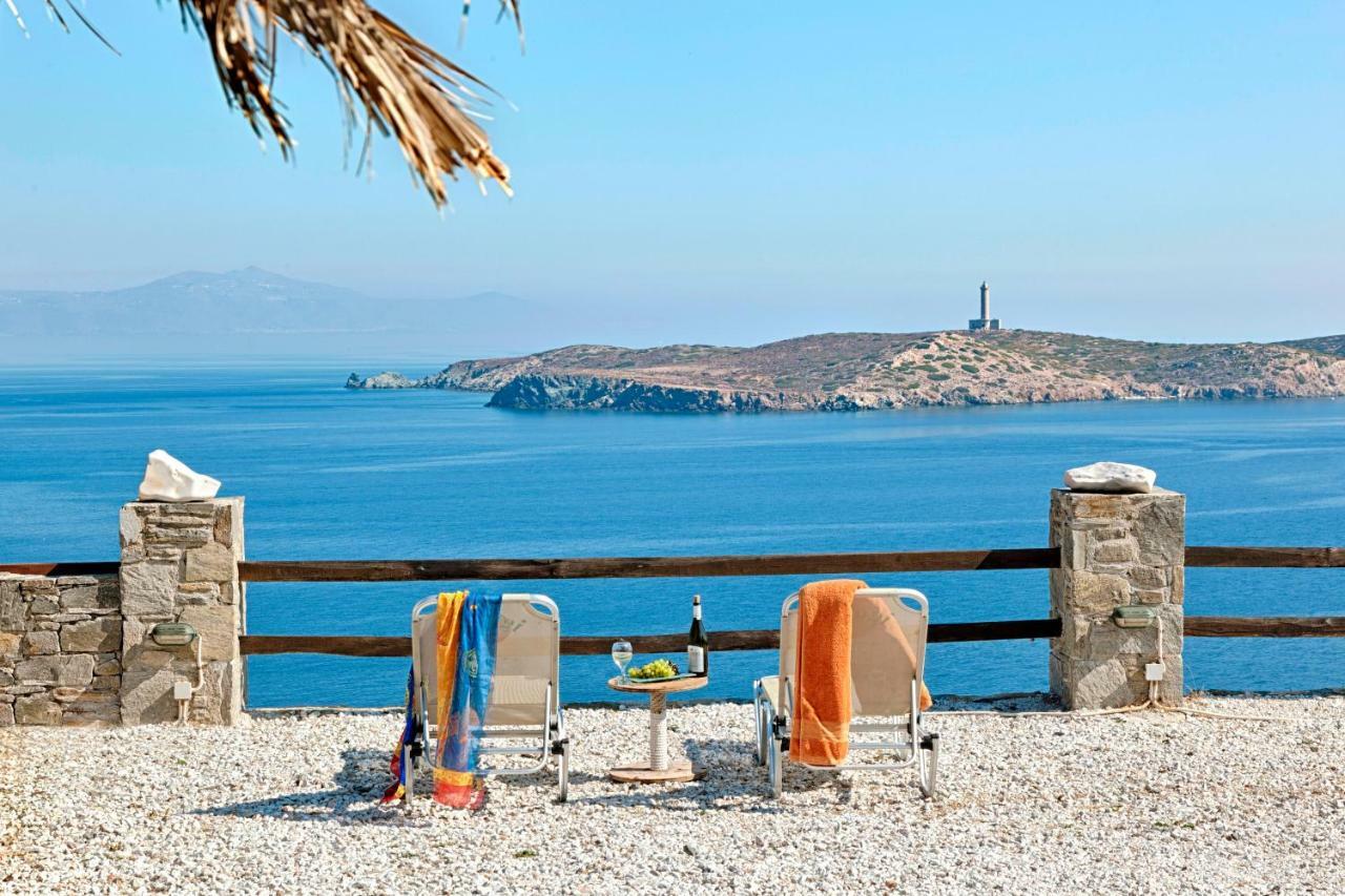 Aegean View - Seaside Apartment In Syros Азолимнос Екстериор снимка